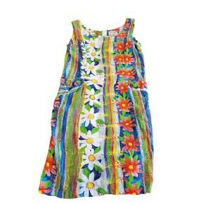 Vintage Jams World Floral dress sz 7‎